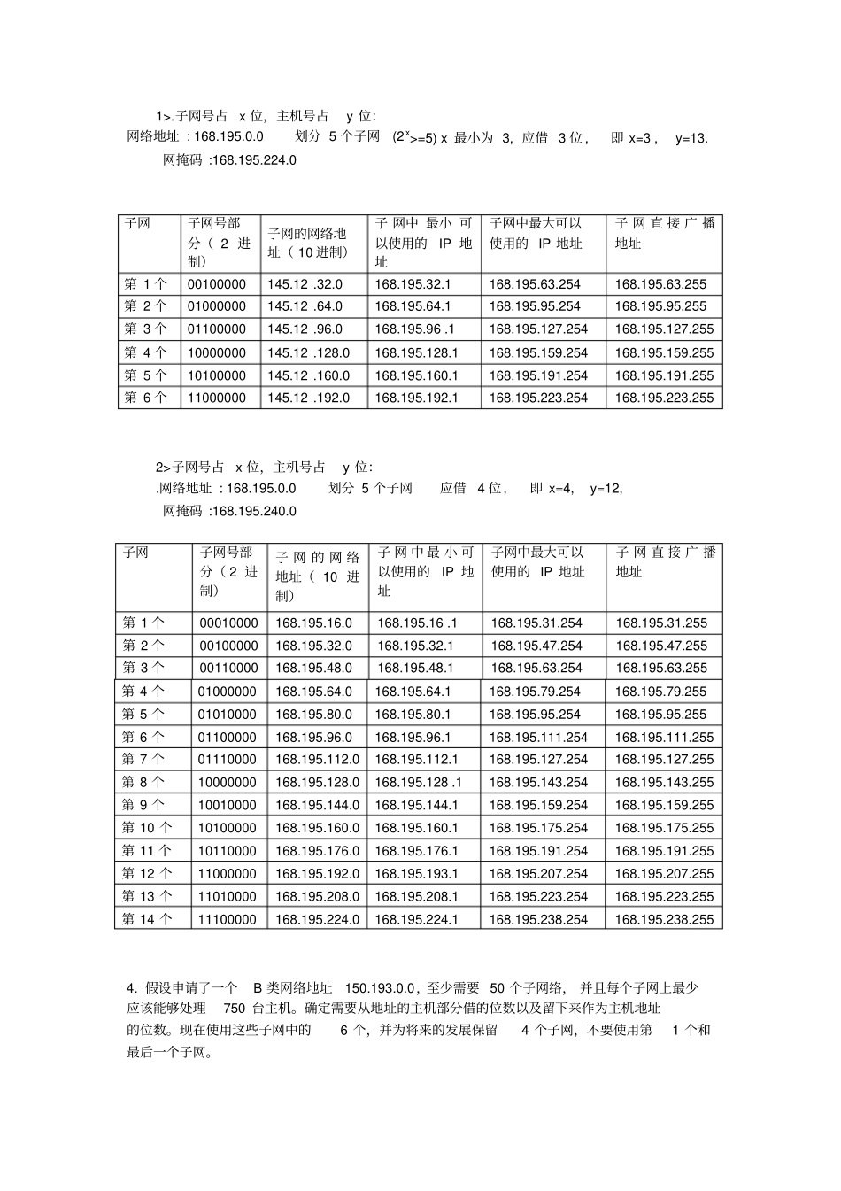 子网规划习题_第2页