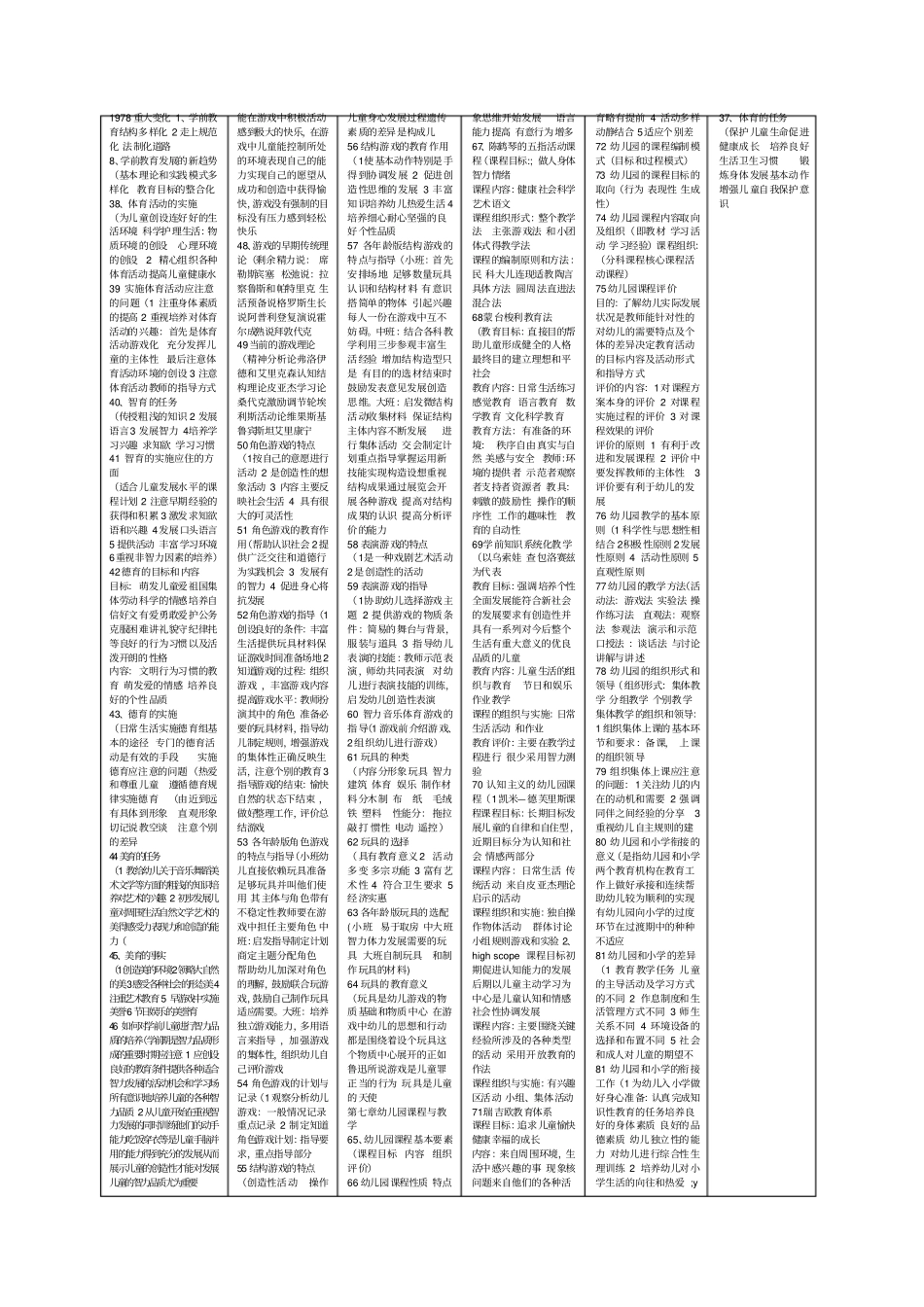 学前教育学一至八章知识点_第2页