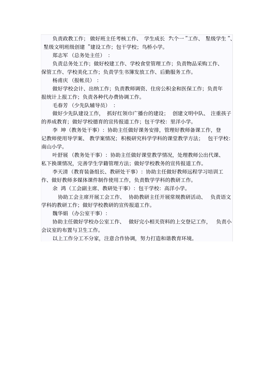 学校中层分工_第3页