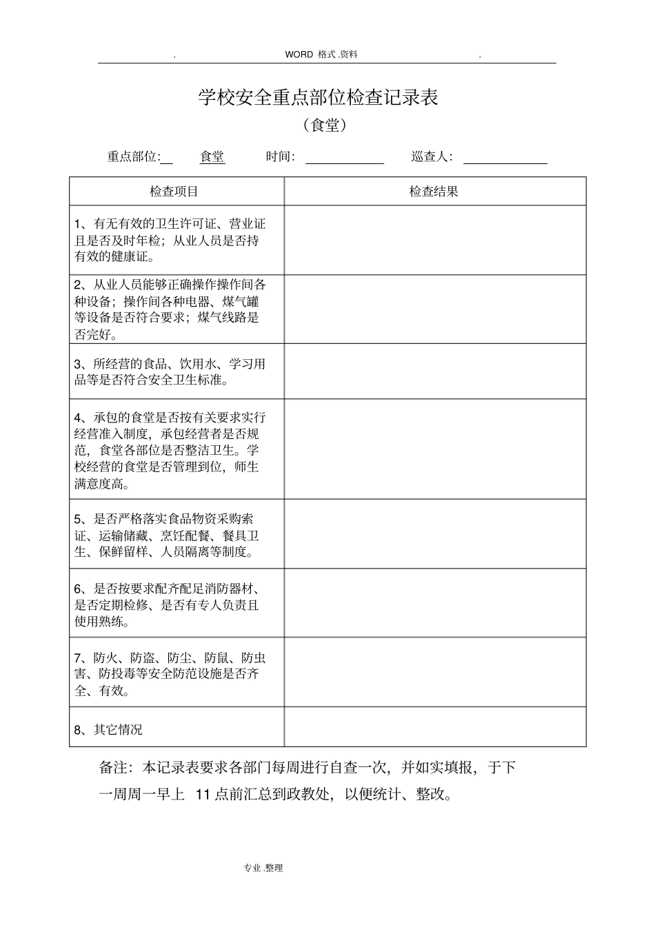 学校安全检查管理台账_第3页