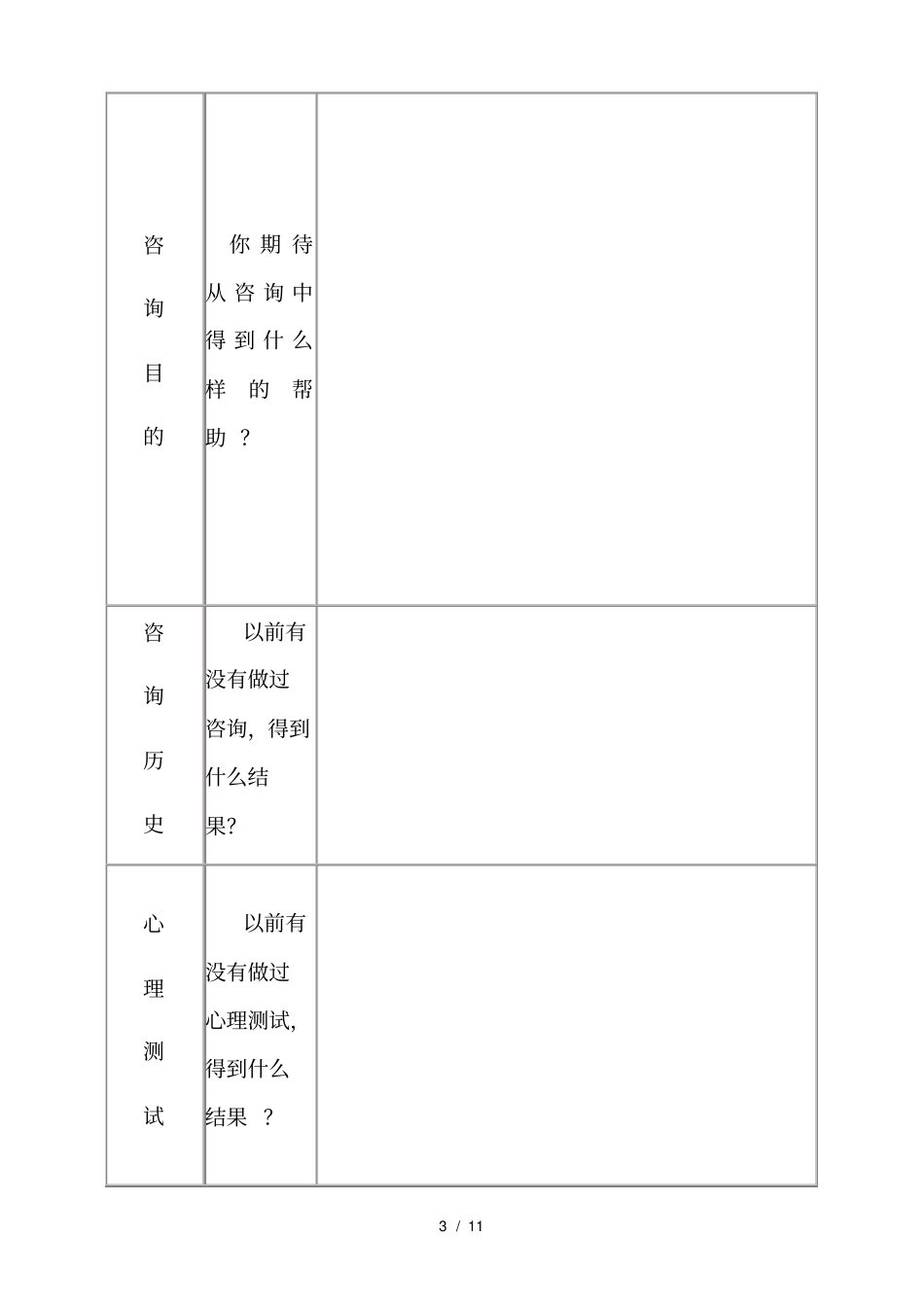 学校心理咨询各项记录表_第3页