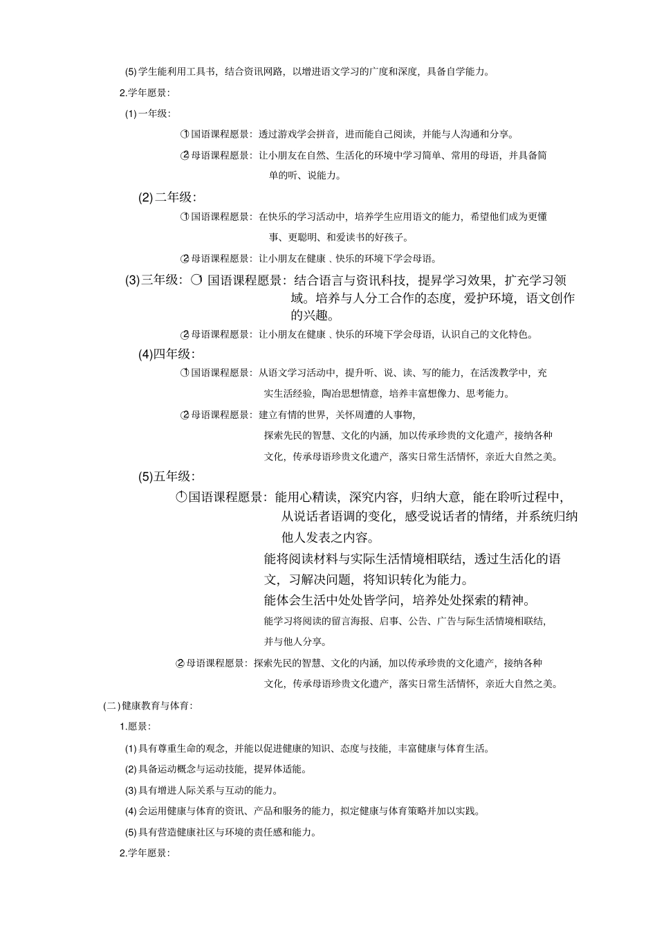 学校教育目标及愿景_第3页