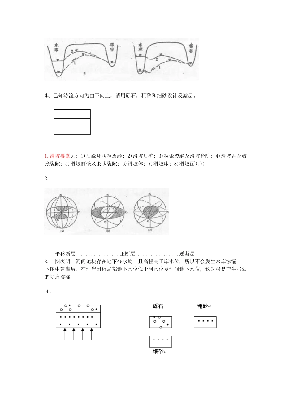 中国地质大学 工程地质学 考试试题库_第3页