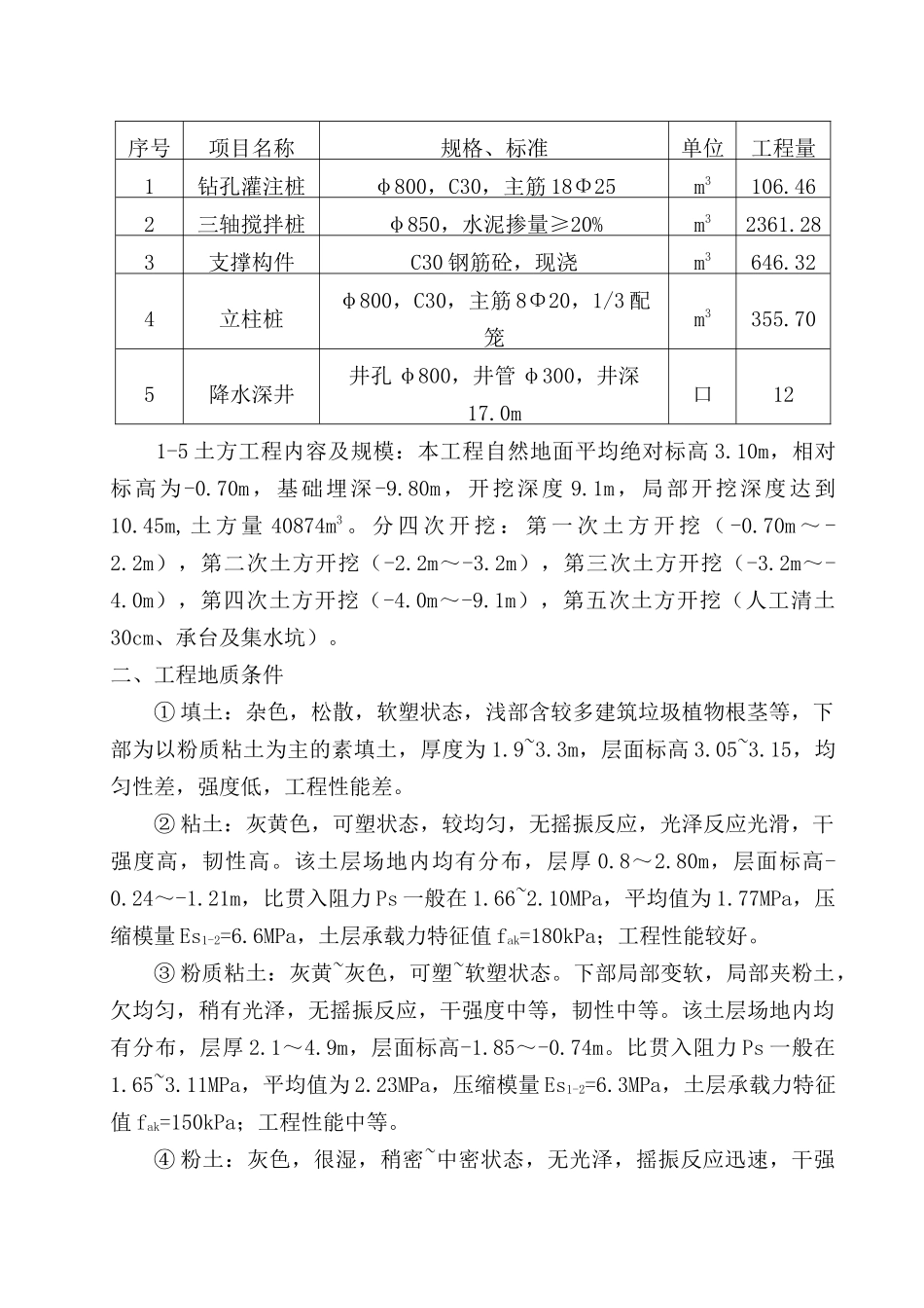 苏州电信城西通信指挥中心副楼地下人防施工组织设计(包括土方开挖)_第3页