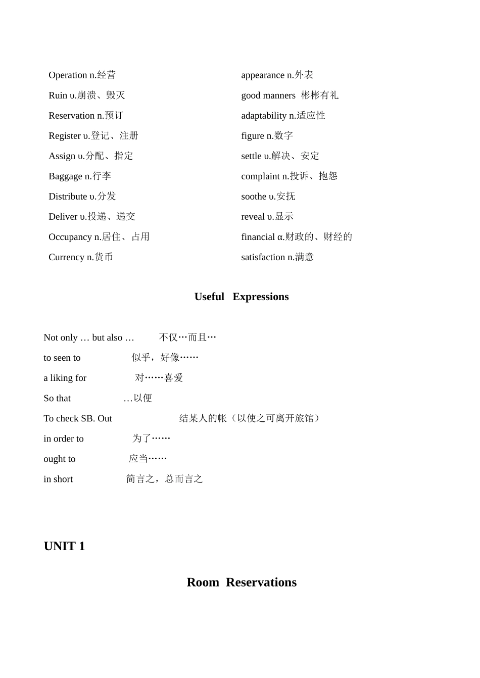 酒店情景英语对话_第2页