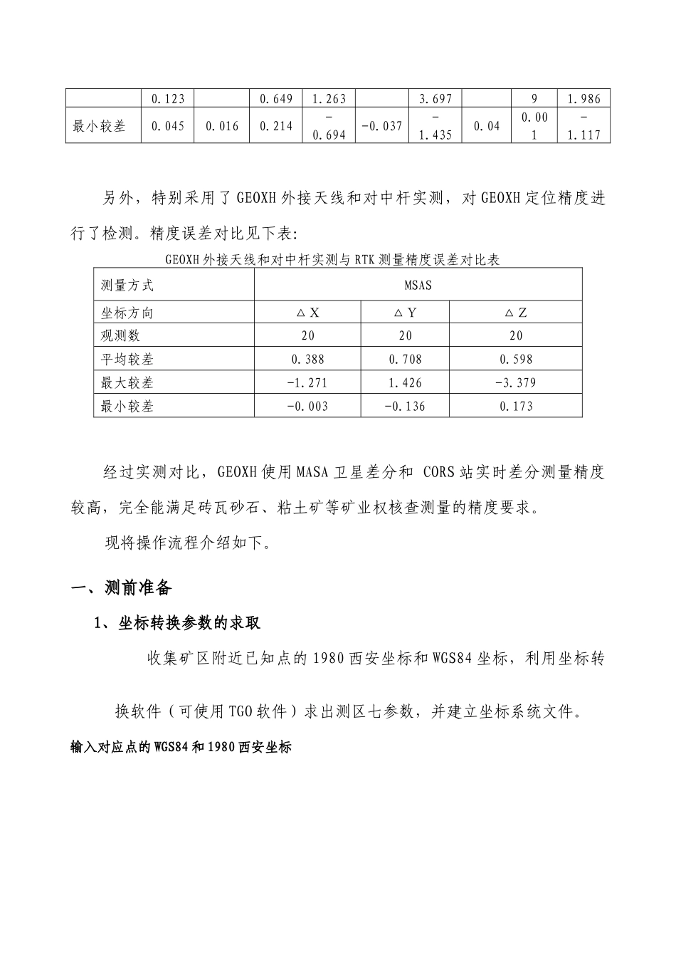 矿业权核查中利用手持GPS的简要操作流程_第2页
