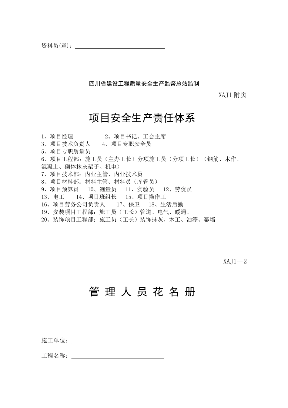 某建筑工程施工现场安全技术资料_第2页