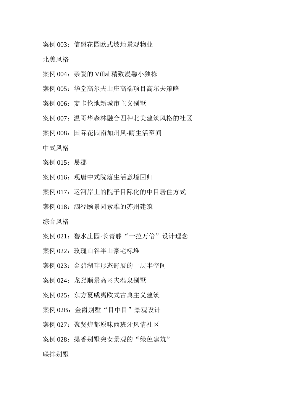 《中国著名房地产金牌户型环境景观设计大典彩图版》_第2页