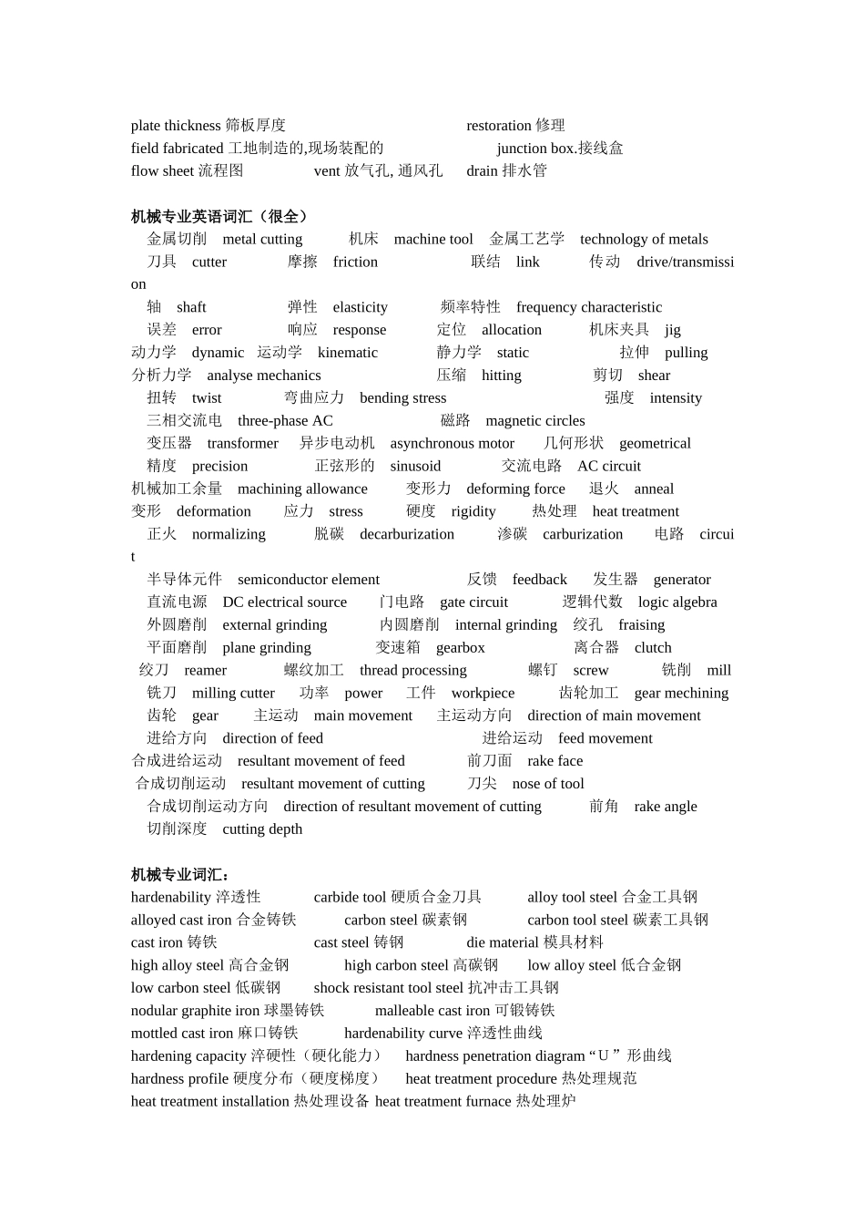 机械词汇-很全_第3页