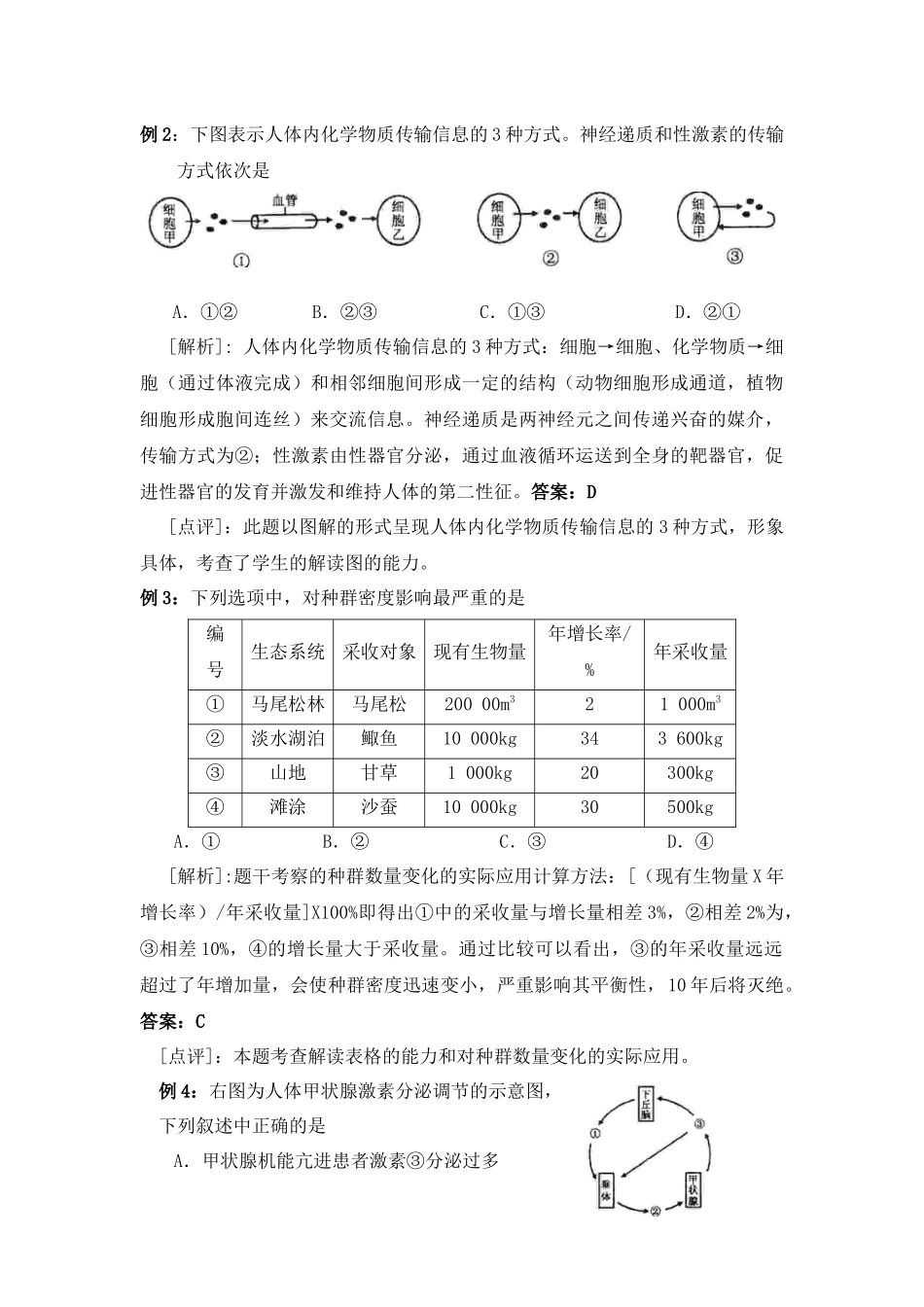 浅析谈生物教学中教材插图的有效利用_第2页