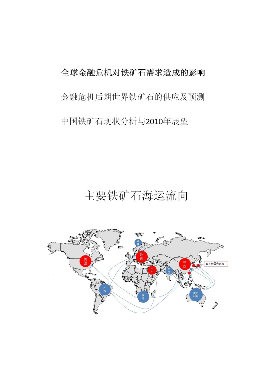某某年铁矿石市场回顾及某某年展望_第2页