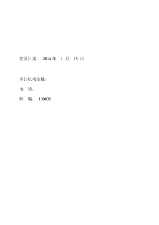 三元集发能源审计报告