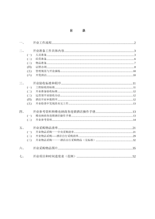 维也纳酒店-开业手册(DOC55页)