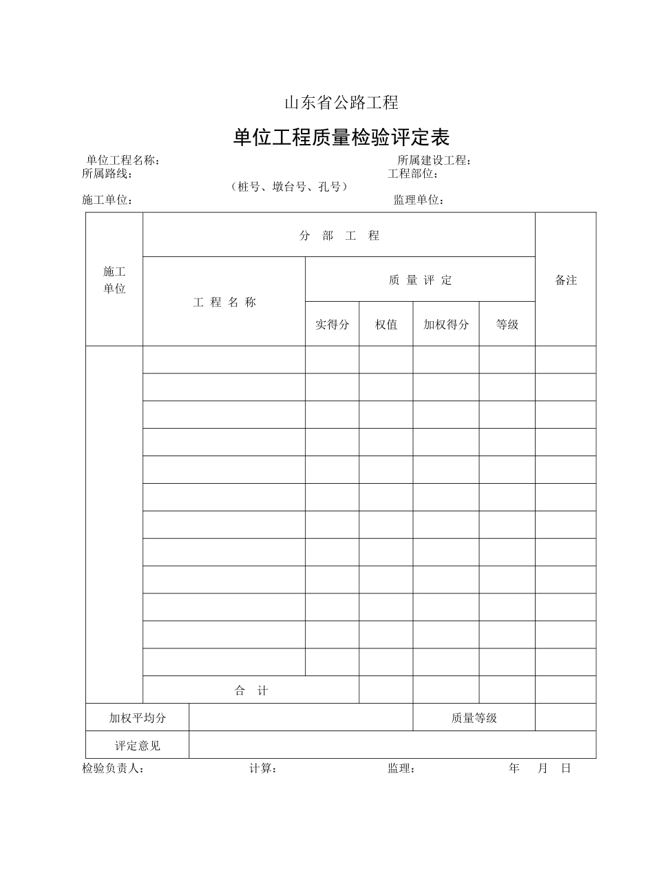 公路工程表格培训资料_第3页