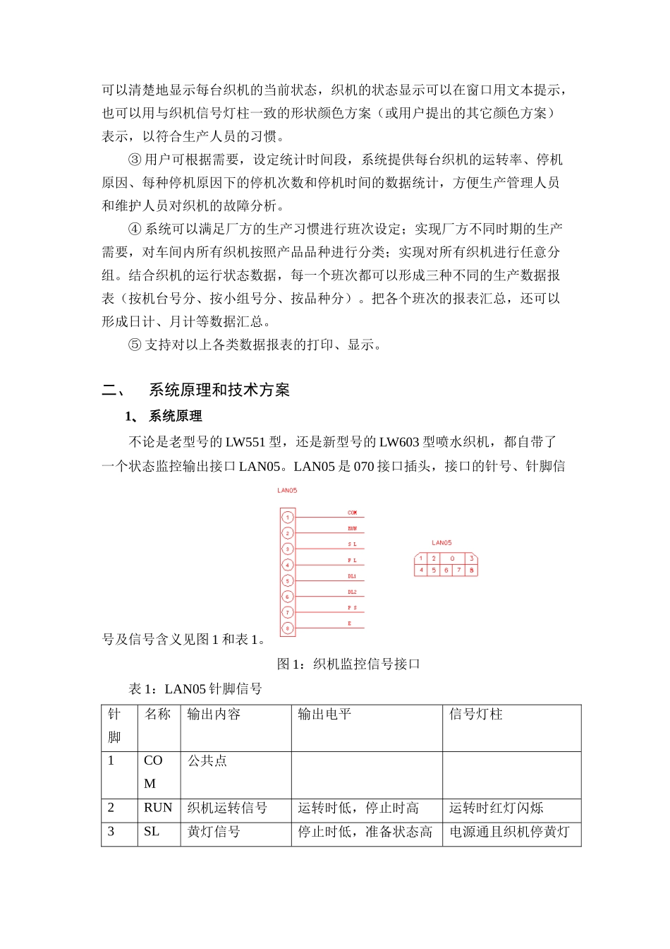 某电气公司织机监控管理系统技术方案_第3页