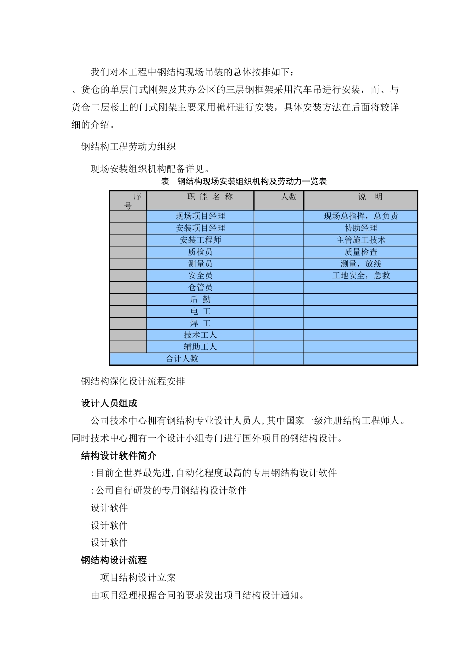 北京某厂房的钢结构工程（中建某公司钢结构部分方案附三维图）_第3页