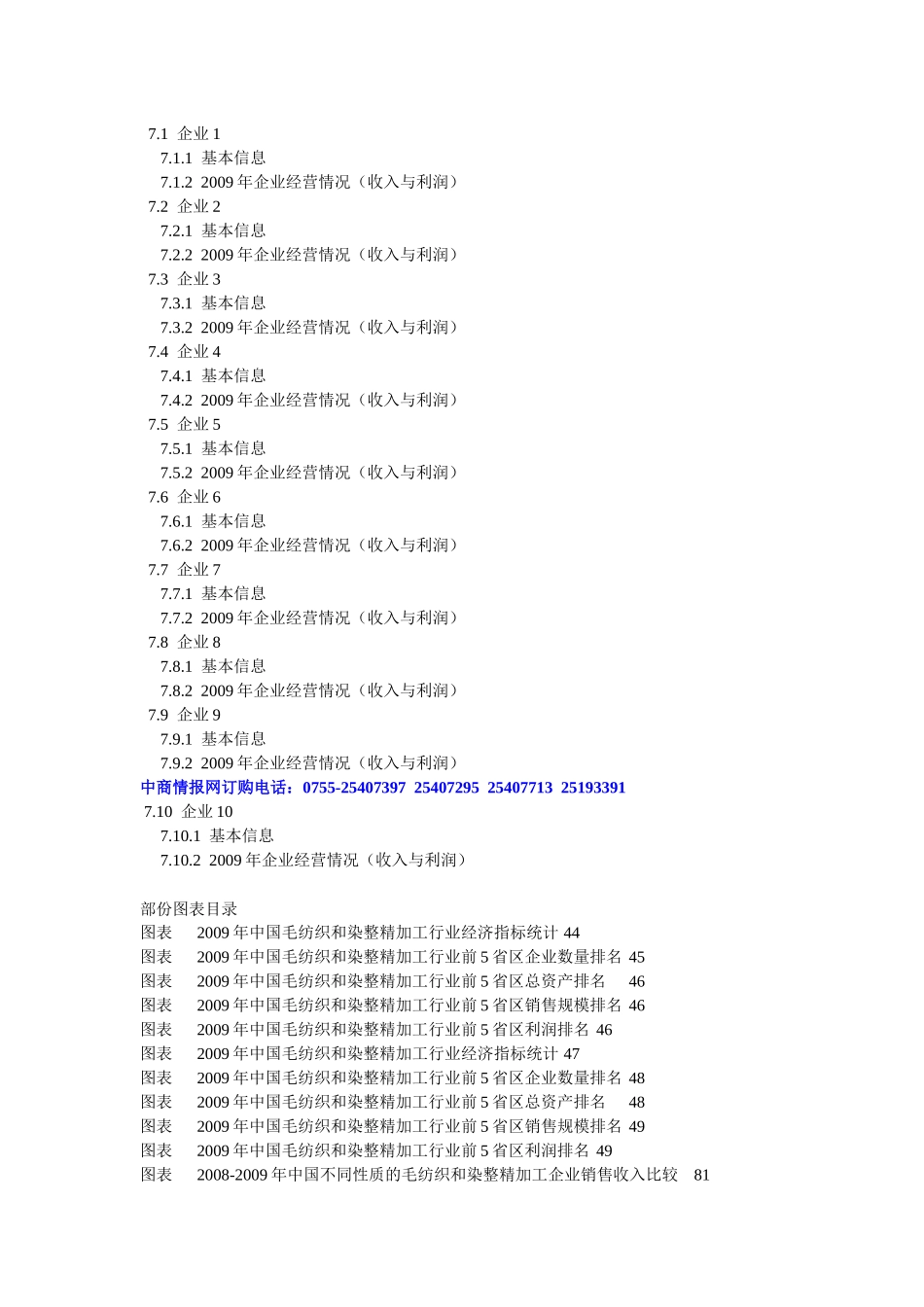 XXXX年版中国毛纺织和染整精加工行业调研及领先企业咨..._第3页
