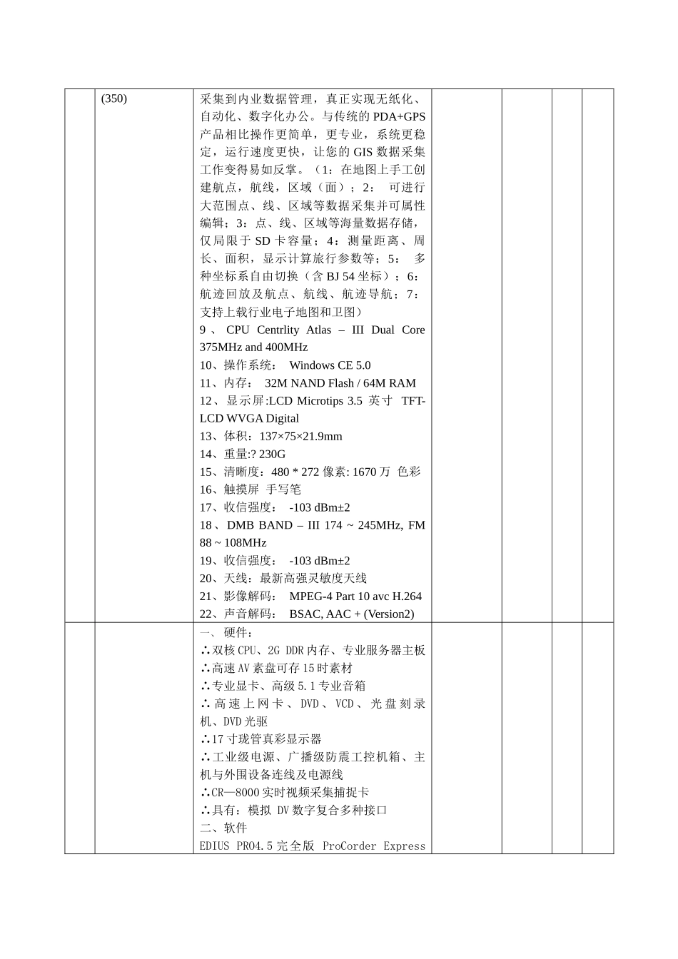 瑞金市农业局有害生物预警系统采购清单_第3页