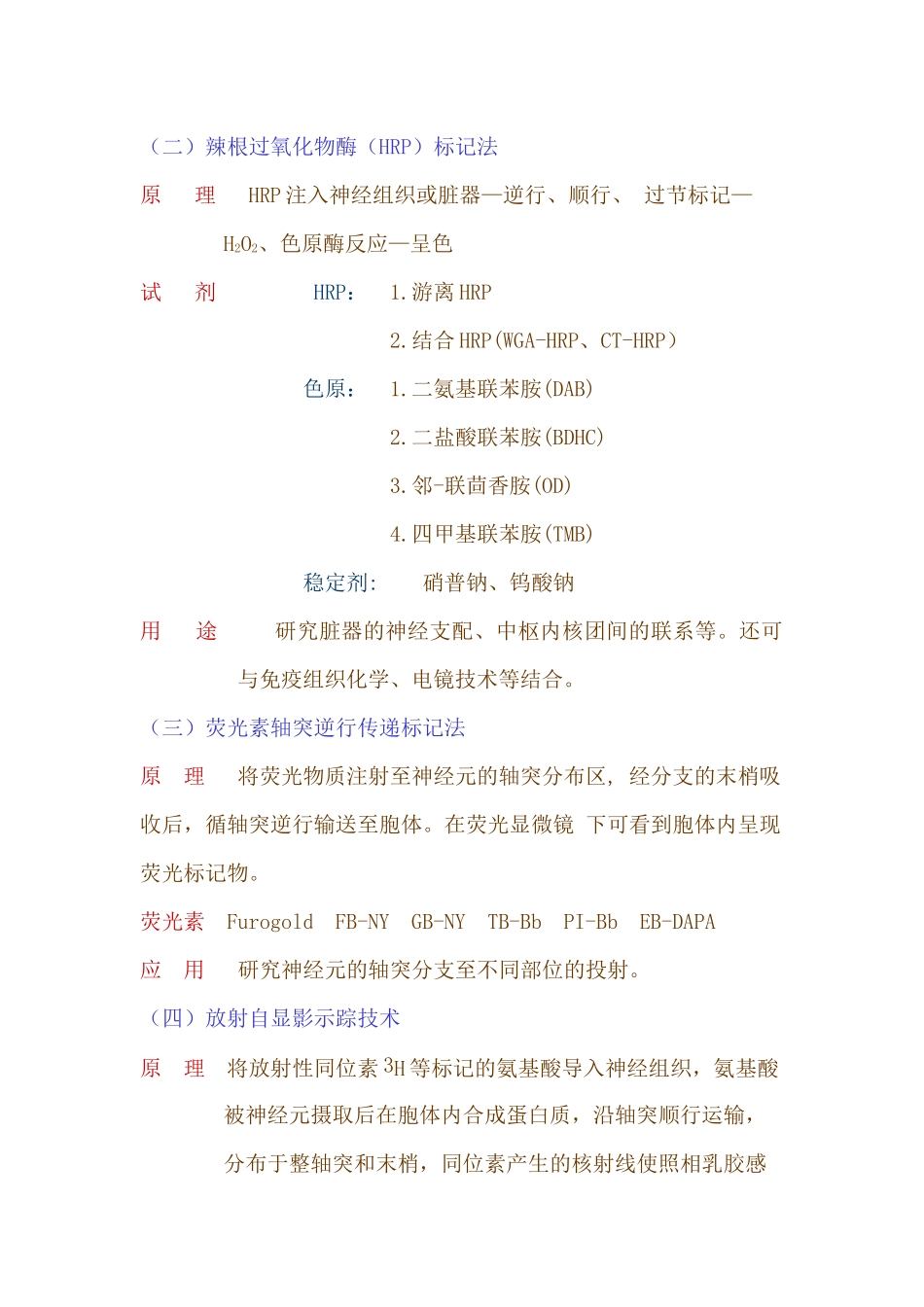 神经生物学的形态学研究方法_第2页