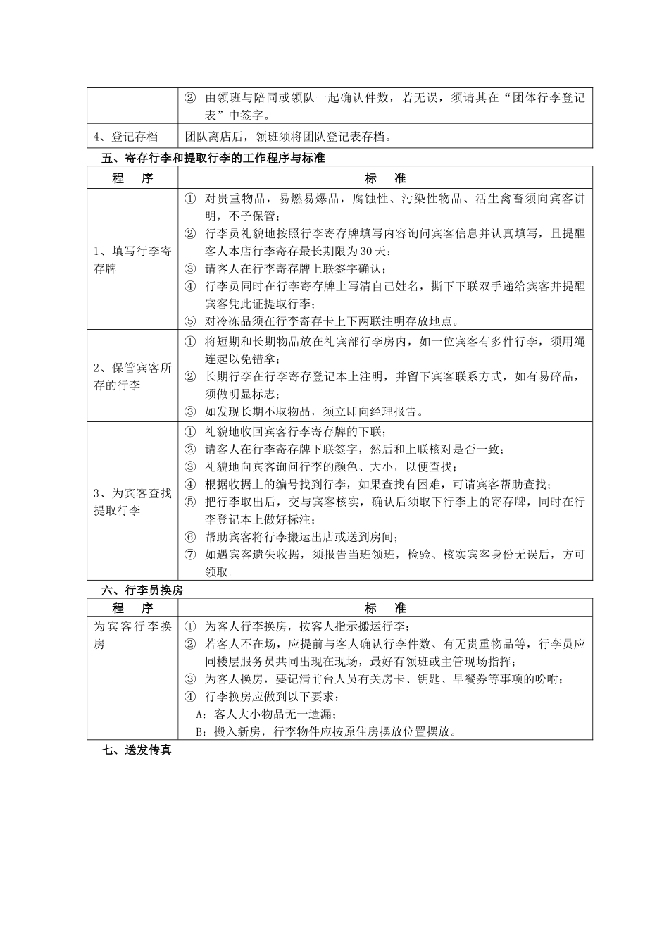 五星级酒店前厅部工作流程_第3页