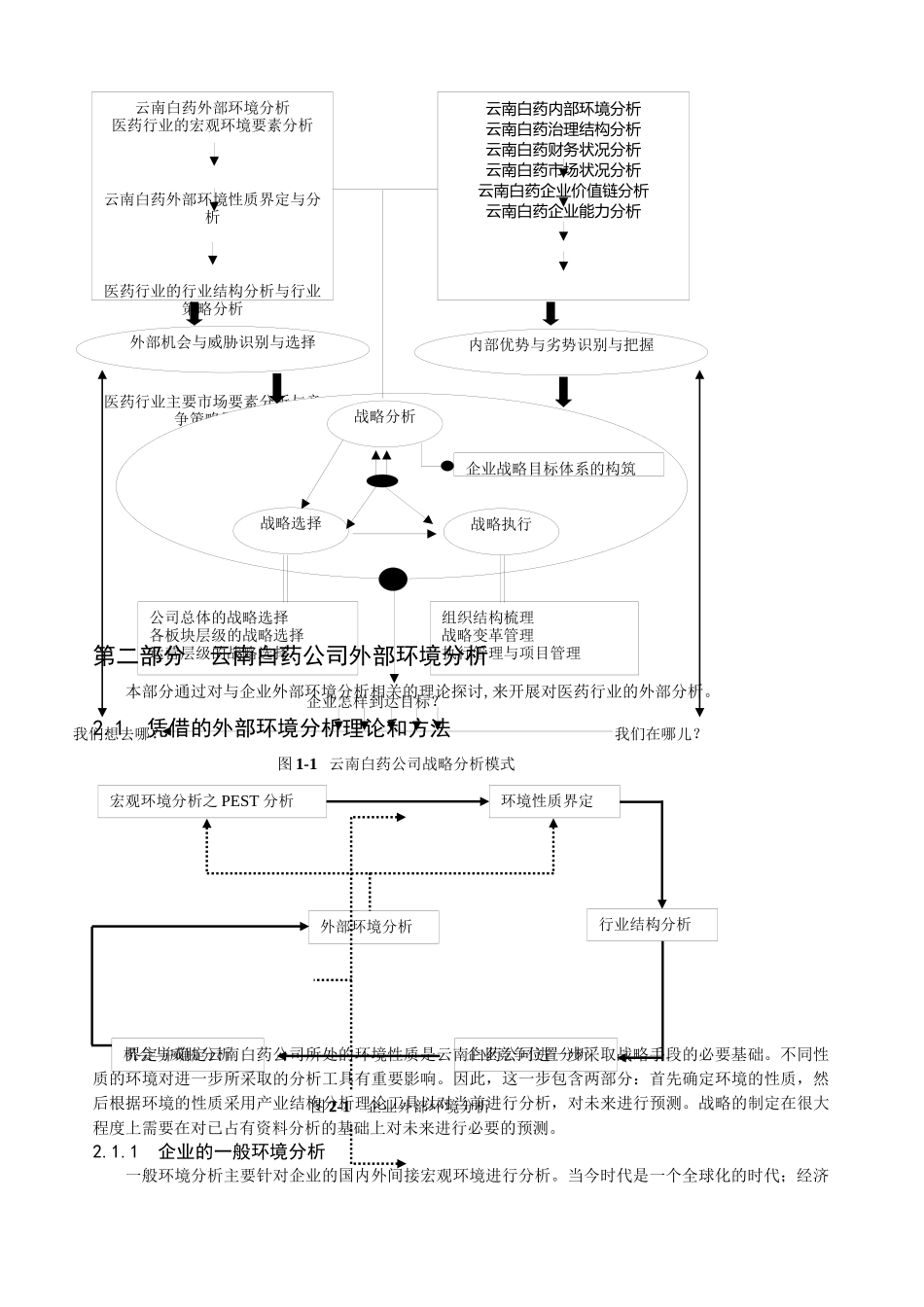 云南白药公司战略分析报告_第3页