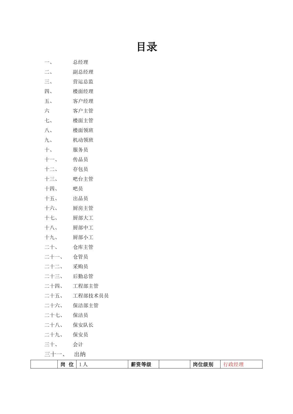 全套酒吧(岗位)职责及工作流程_第3页