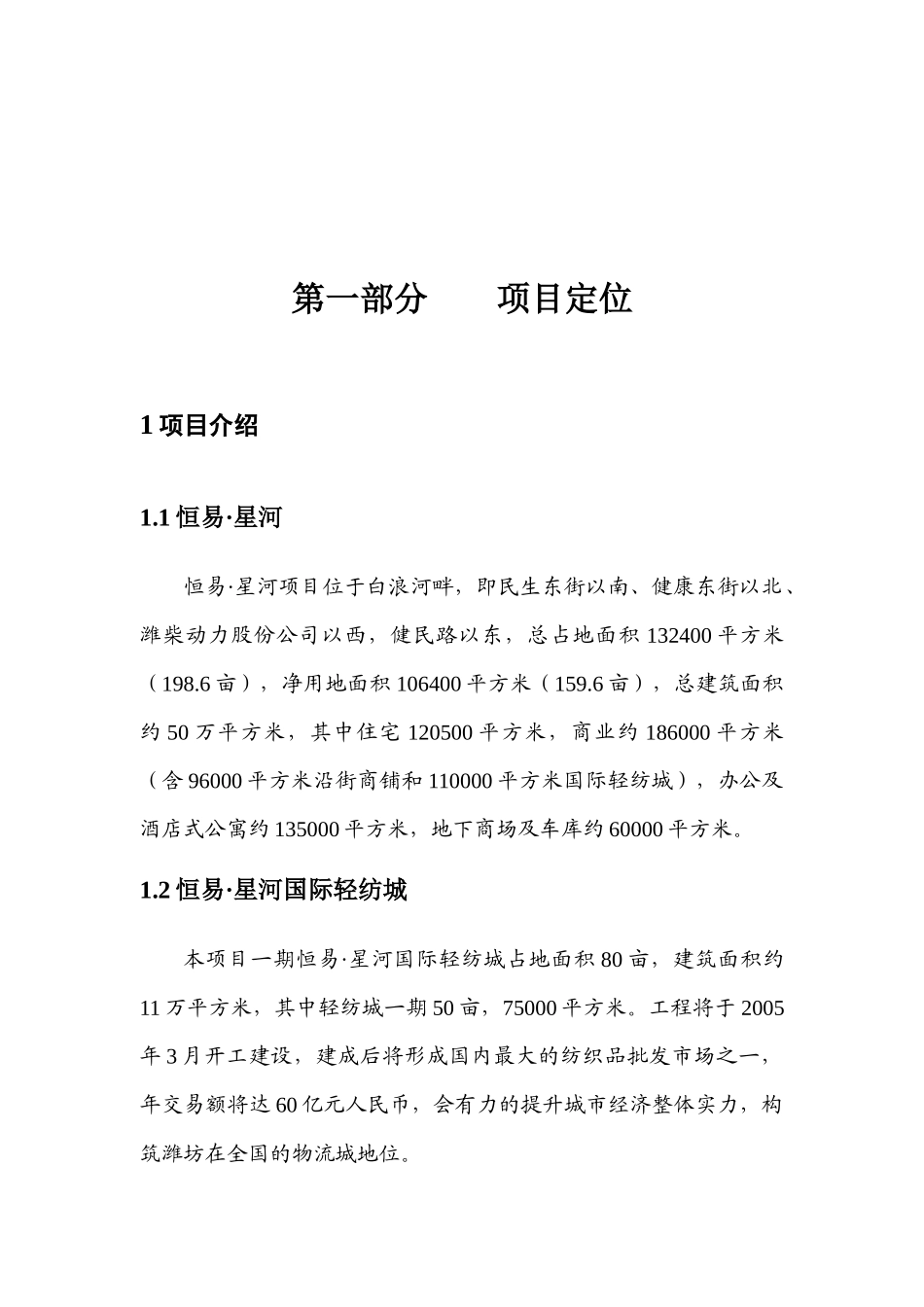 中原地产恒易星河国际轻纺城策划方案_第2页