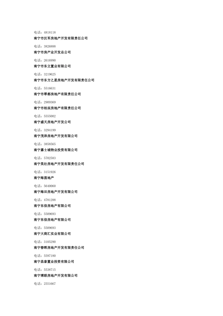 中房集团南宁房地产开发公司_第2页