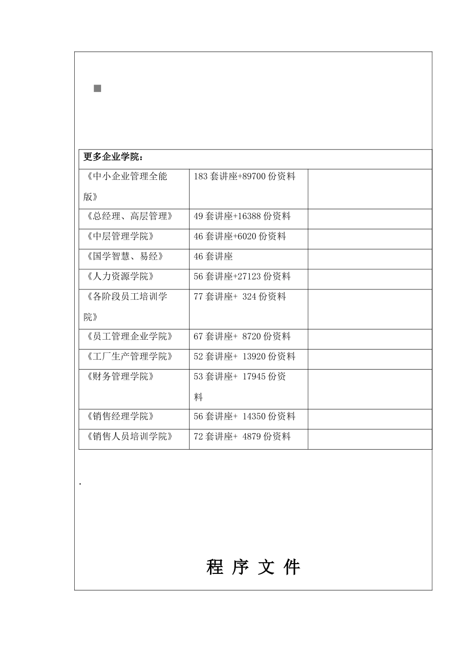 物业管理方案的策划控制程序_第1页