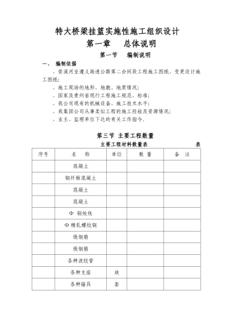 特大桥梁挂篮实施性施工组织设计(DOC213页)