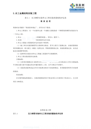 水工金属结构安装工程_secret