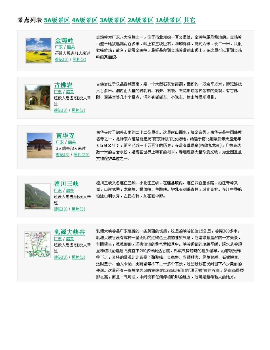 韶关自助旅游指南_第2页