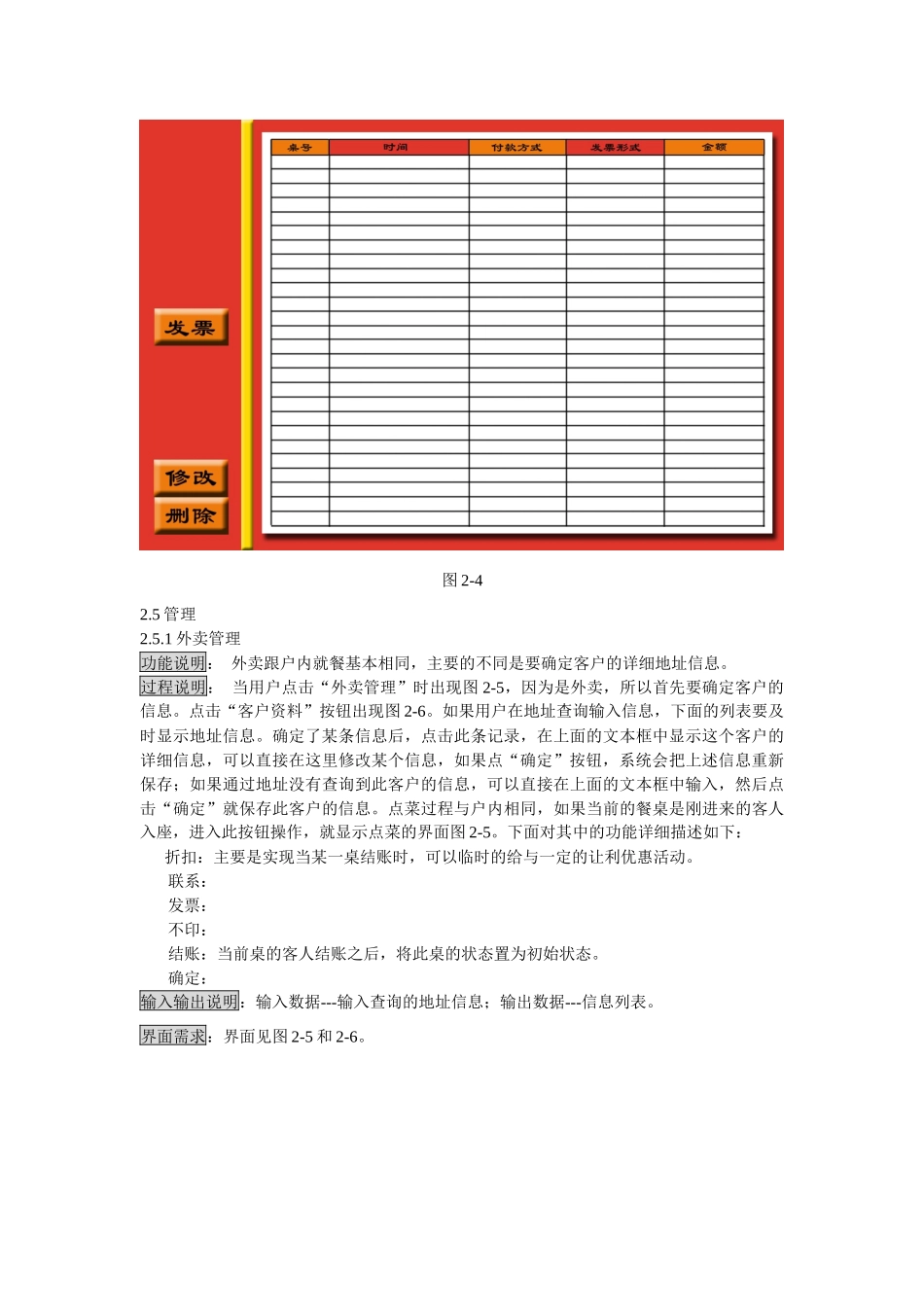 餐馆管理系统需求分析_第3页