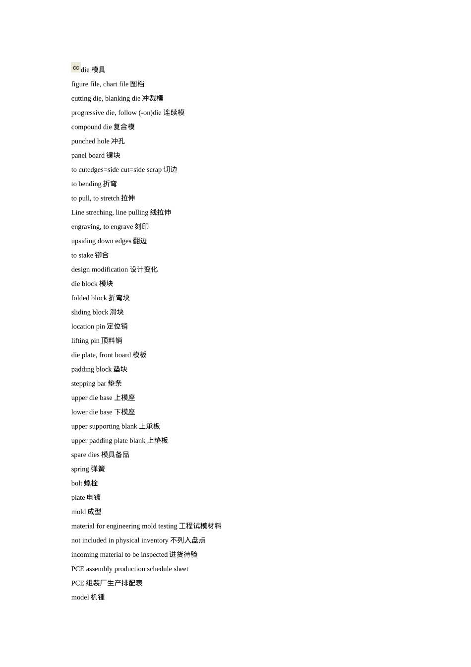 模具词汇23121878_第1页