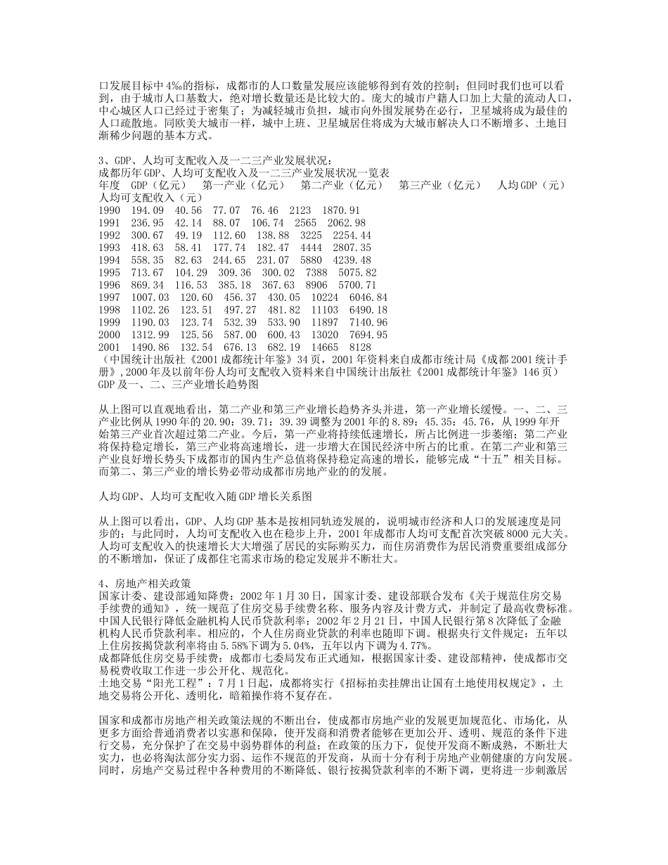 【房地产】都远大华阳项目策划报告_第3页