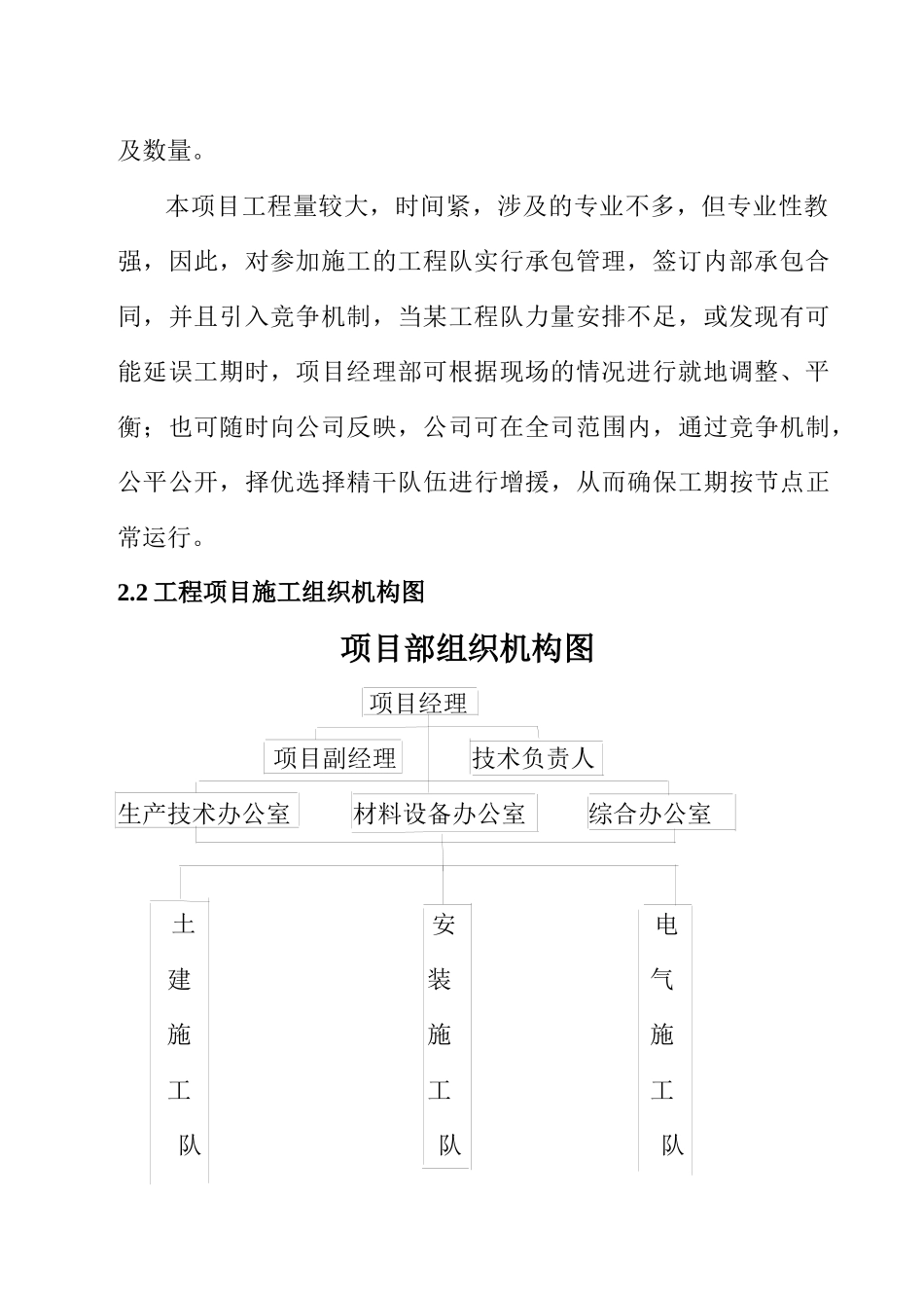 潘北矿井工业场地热力管道及电缆桥架安装工程施工组织设计_第3页