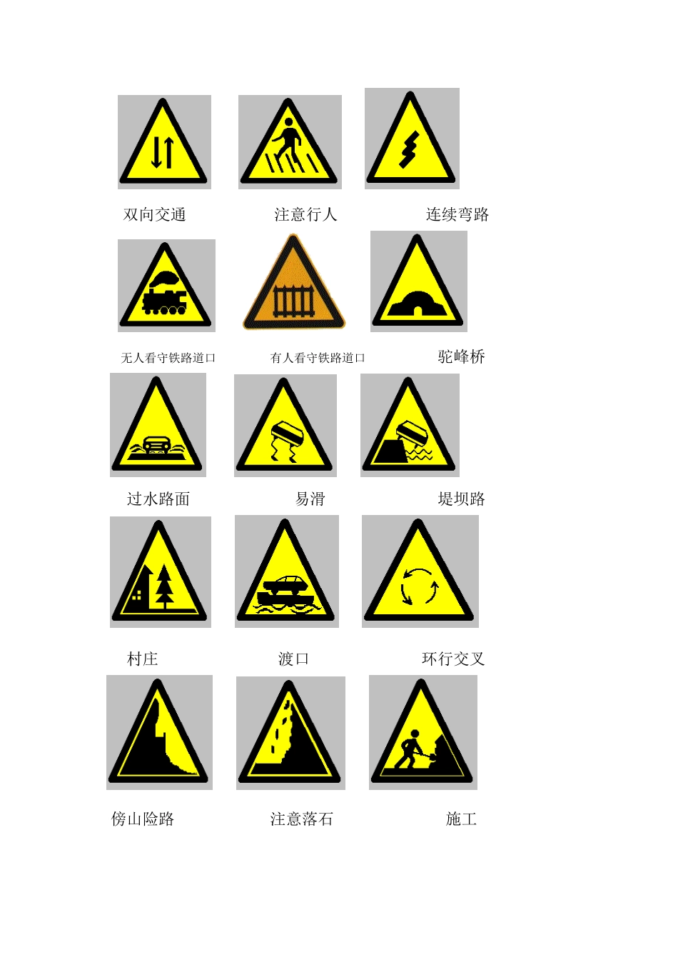 交通信号大全详解（DOC31页）_第2页