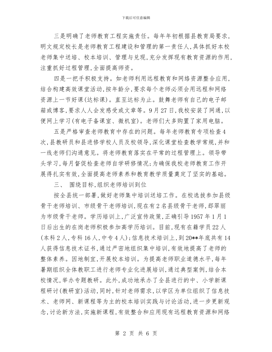 教师个人继续教育工作总结与教师个人自主发展总结汇编_第2页