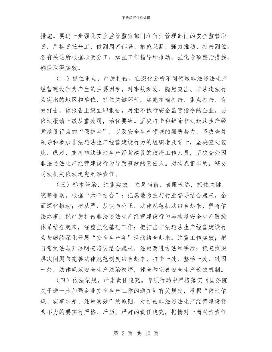 文利镇严厉打击非法违法生产经营建设行为工作总结与文化事业建设情况自查报告汇编_第2页