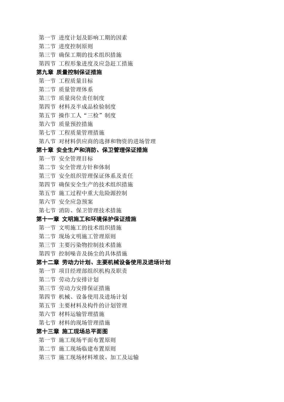 某综合大楼室外绿化工程施工组织设计_第3页