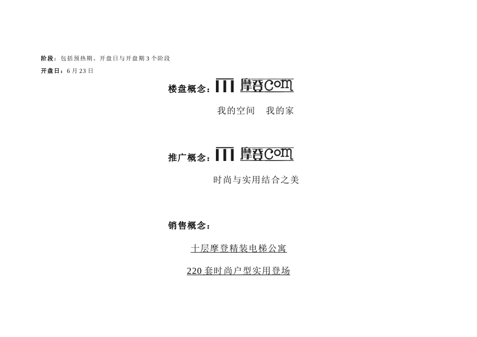 【房地产】摩登com开盘期imc方案_第2页