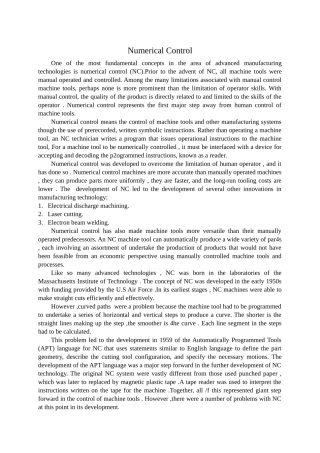 机械类数控外文翻译外文文献英文文献数控