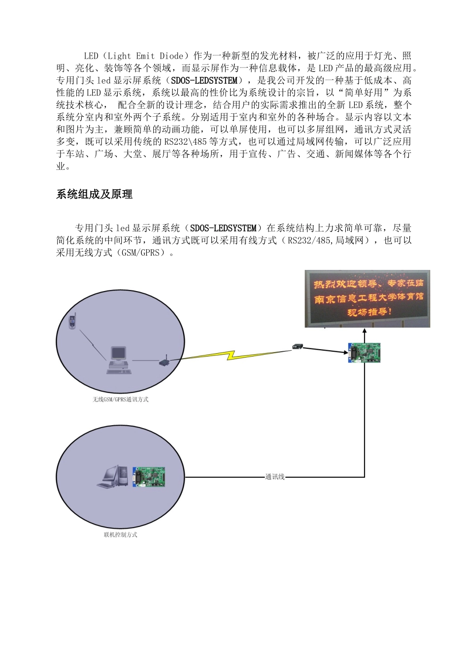 GHLF5单色显示屏系统_第2页
