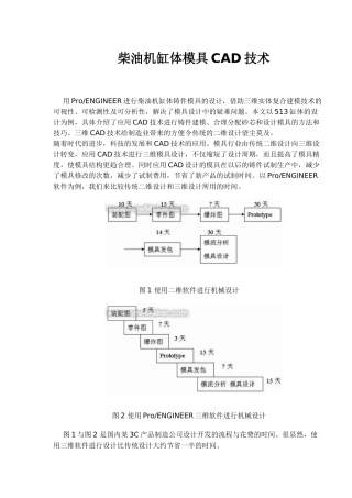 柴油机缸体模具CAD技术(1)