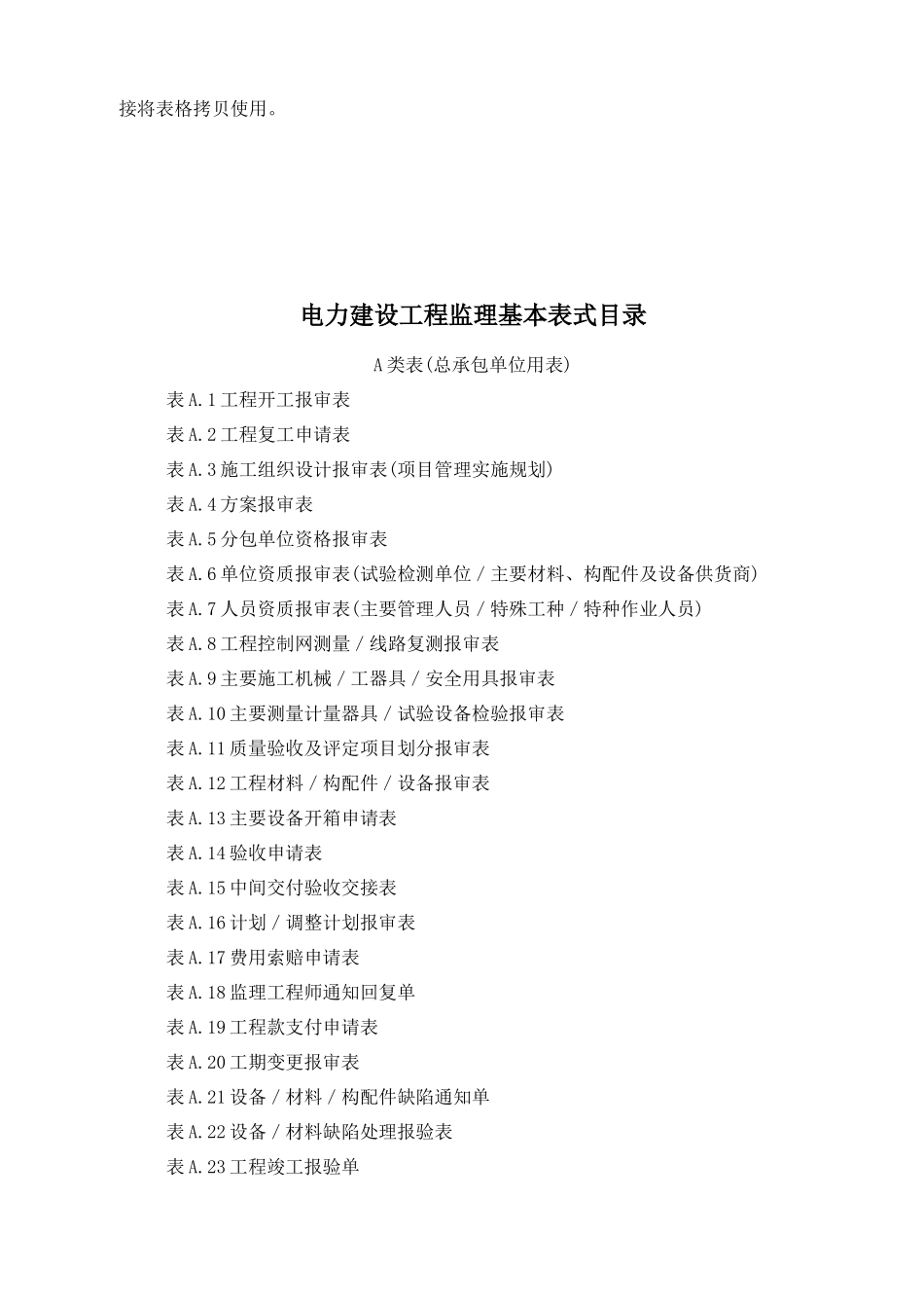 电力建设工程监理基本表式_第3页