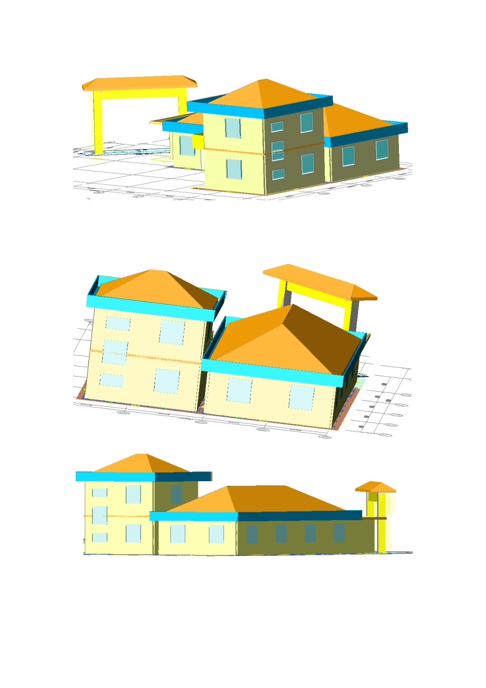别墅模型图组_第2页