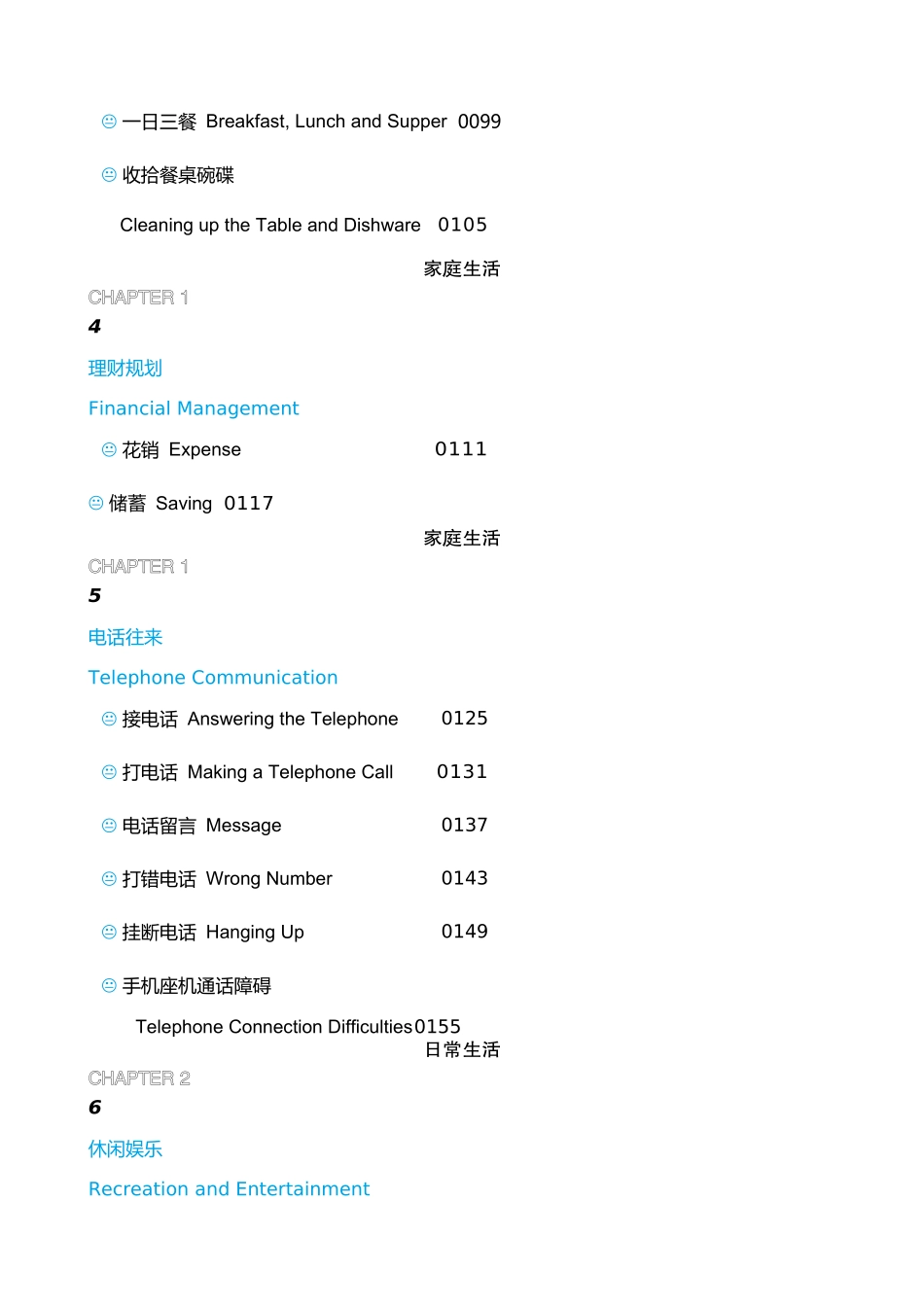 英语口语大全日常口语篇电子书_第2页