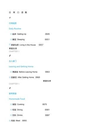 英语口语大全日常口语篇电子书