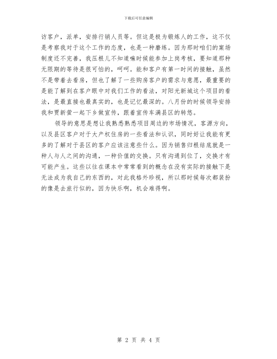 最新销售顾问工作计划与最新项目工作计划汇编_第2页