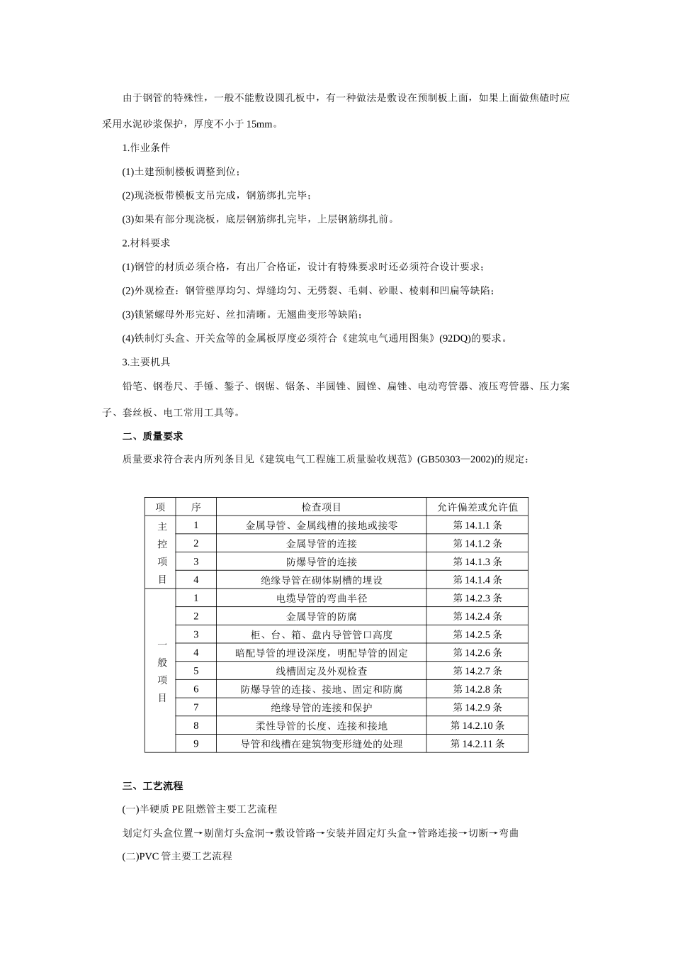 预制楼板内管路敷设工程安全技术交底_第2页